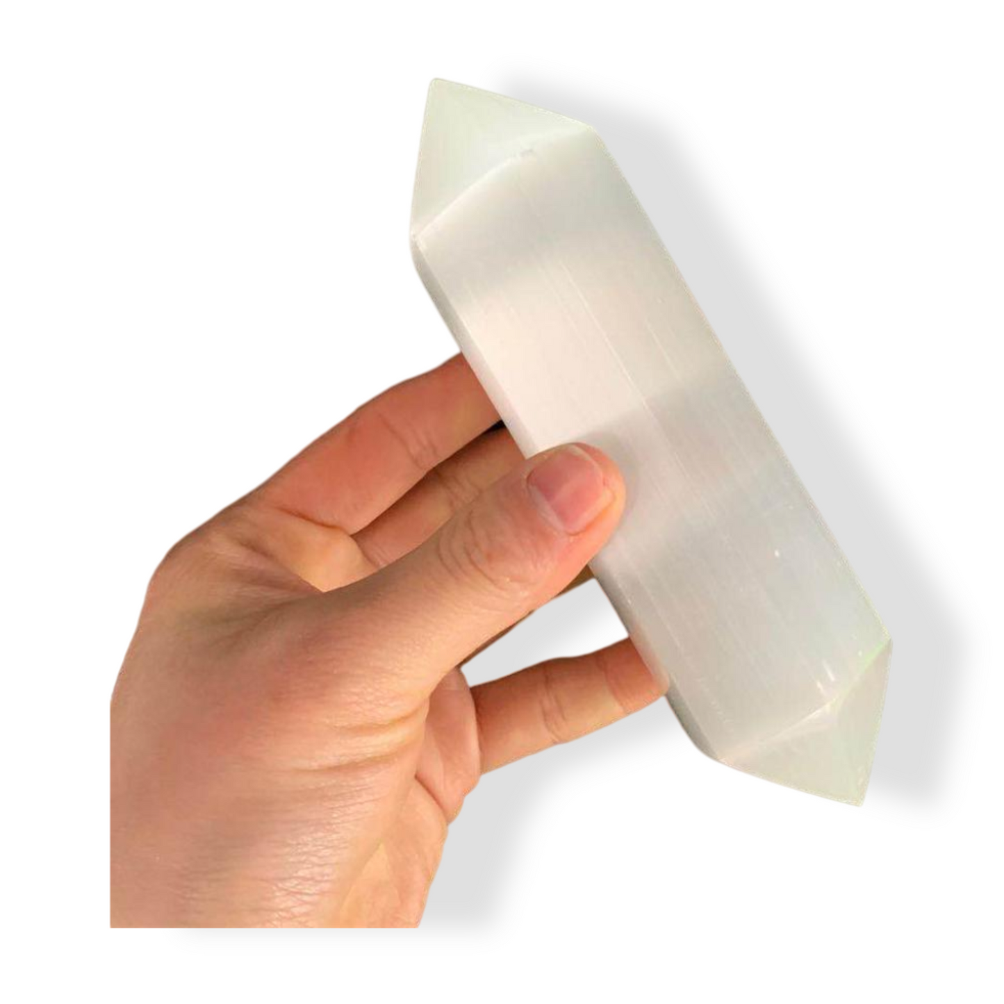 Selenite Charging Crystal / White Selenite Mountain - MystiqAmber