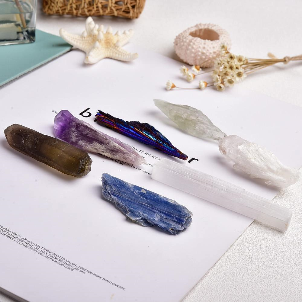 7-Piece Crystal Point Set - MystiqAmber