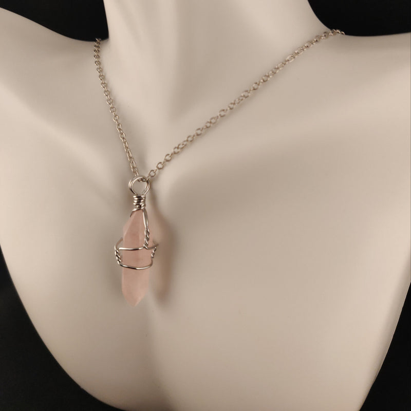 Wrapped Crystal Necklace
