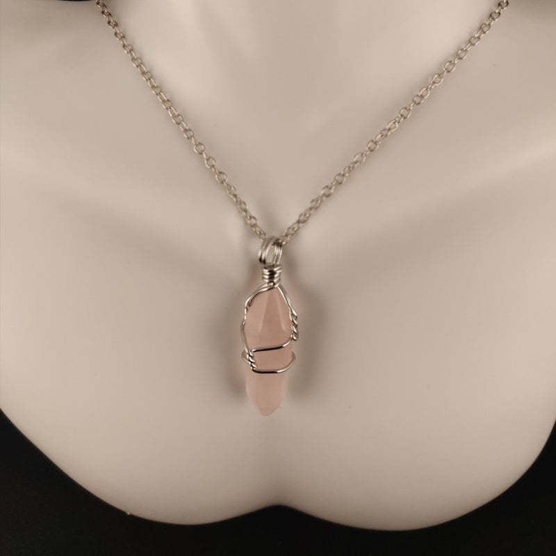 Wrapped Crystal Necklace