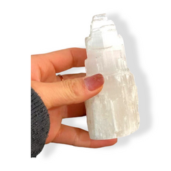 Selenite Charging Crystal / White Selenite Mountain - MystiqAmber