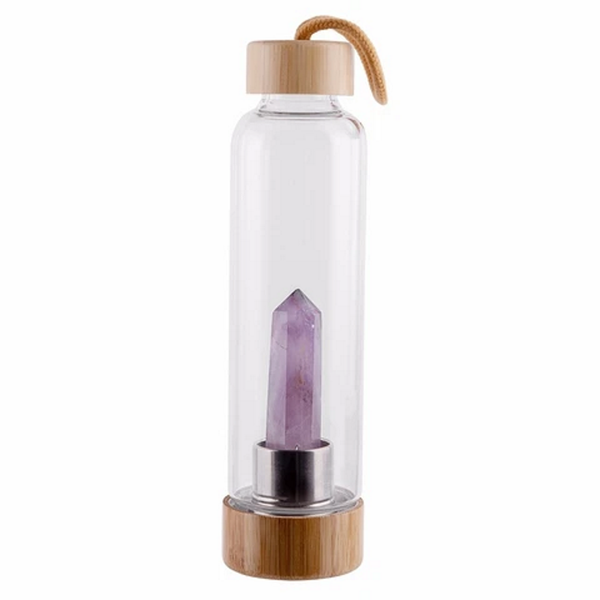 Reusable Crystal Infusion ‘Elixir’ Water Bottle - MystiqAmber