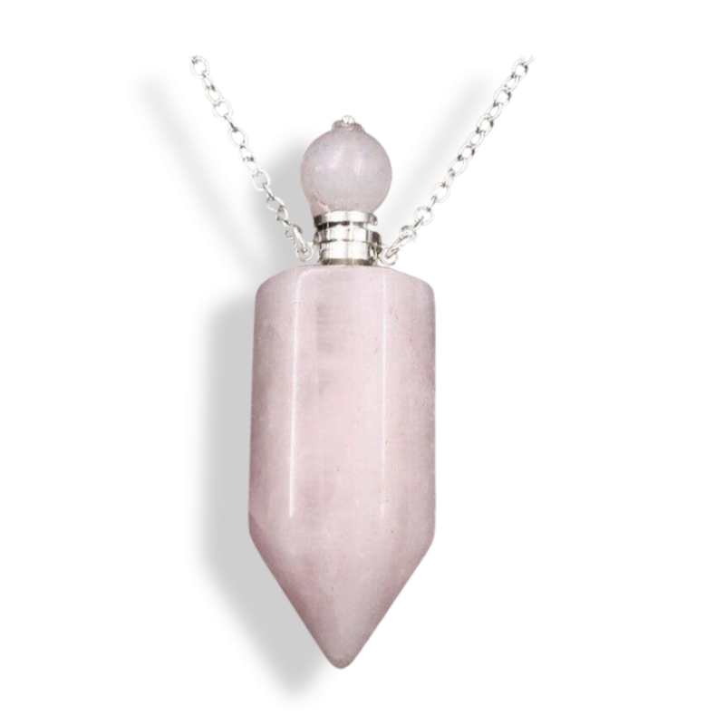 Crystal Vial Necklace - MystiqAmber